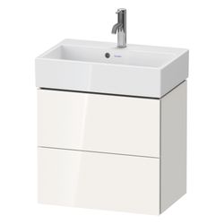 Duravit L-Cube Waschtischunterbau wandh. 391x584x544mm Compact, Eiche Marmoriert M... DURAVIT-LC621905555 4067116353037 (Abb. 1)
