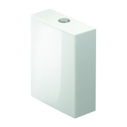 Duravit White Tulip Spülkasten 145x370x470mm, Weiß, WonderGliss, 6/3l, Dual Flush,... DURAVIT-09331000051 4063382133793 (Abb. 1)