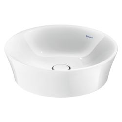 Duravit White Tulip Waschtisch 500x500x160mm, Weiß Hochglanz, Rund, 1 Waschplatz mi... DURAVIT-2365500070 4063382135568 (Abb. 1)