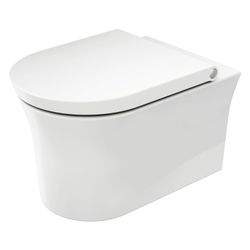 Duravit White Tulip Wand-WC 540x370x365mm, Weiß Hochglanz, 4,5l, HygieneGlaze, Tief... DURAVIT-2576092000 4053424913568 (Abb. 1)