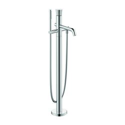 Duravit White Tulip Einhebel-Wannenmischer bodenstehend, Chrom HG, Ausl. 200mm, C... DURAVIT-WT5250000010 4063382162939 (Abb. 1)