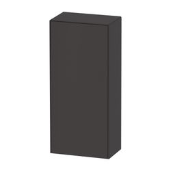 Duravit White Tulip Halbhochschrank Lack 240x400x880mm Graphit Seidenmatt, 1 Tür L... DURAVIT-WT1322L5858 4063382121660 (Abb. 1)