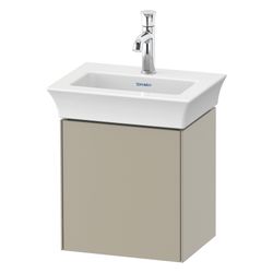 Duravit White Tulip Waschtischunterbau wandhäng. 298x384x410mm Taupe Seidenmatt, G... DURAVIT-WT4240R6060 4063382112002 (Abb. 1)