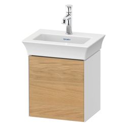 Duravit White Tulip Waschtischunterbau wandh. 298x384x410mm L Eiche Natur massiv M... DURAVIT-WT4240LH585 4063382111814 (Abb. 1)