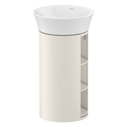Duravit White Tulip Waschtischunterbau bodenstehend 410x410x750mm, Nordic Weiß Sei... DURAVIT-WT423903939 4063382115287 (Abb. 1)