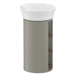 Duravit White Tulip Waschtischunterbau bodens. 410x410x750mm, AM Nussb. Matt/Stein... DURAVIT-WT423907792 4063382115522 (Abb. 1)