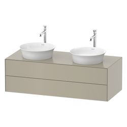 Duravit White Tulip Konsolenwaschtischunterbau wandhäng. 550x1300x408mm B/M KS... DURAVIT-WT4988B60600010 4063382540911 (Abb. 1)
