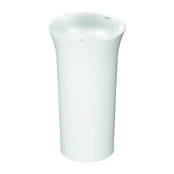 Duravit White Tulip Freistehender Waschtisch 500x500x900mm, bodenstehend, Ablauf hi... DURAVIT-2702500070 4053424913452 (Abb. 1)