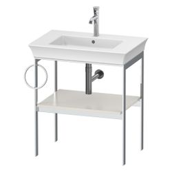 Duravit White Tulip Metallkonsole 450x684x760mm, L, Nordic Weiß SDM, 1 Ablagefläch... DURAVIT-WT4543L3939 4063382126528 (Abb. 1)