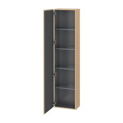 Duravit L-Cube Hochschrank Echtholzfurnier 243x400x1760mm Natur Eiche Matt, 1 Tür ... DURAVIT-LC1170L3030 4063382089281 (Abb. 1)
