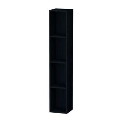 Duravit L-Cube Regalelement Wandmontage 180x180x1000mm, Eiche Schwarz, 4 oF, mit B... DURAVIT-LC120501616 4063382092250 (Abb. 1)