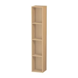 Duravit L-Cube Regalelement Wandmontage 180x180x1000mm, Natur Eiche, 4 oF, mit Bef... DURAVIT-LC120503030 4063382089496 (Abb. 1)