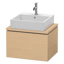 Duravit L-Cube Konsolenwaschtischunterbau wandh. 477x620x400mm ohne KSP Compact Na... DURAVIT-LC580003030 4063382089519 (Abb. 1)