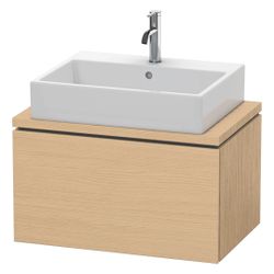 Duravit L-Cube Konsolenwaschtischunterbau wandh. 477x720x400mm ohne KSP Compact Na... DURAVIT-LC580103030 4063382089526 (Abb. 1)