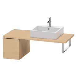 Duravit L-Cube Unterschrank für Konsole Echtholzfurnier, 547x320x400mm Natur Eiche... DURAVIT-LC583003030 4063382089816 (Abb. 1)