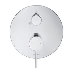 Duravit D-Neo Einhebel-Wannenmischer Unterputz, 2 Verbraucher, Chrom, Handbrause,... DURAVIT-DE5210018010 4063382162977 (Abb. 1)
