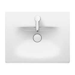 Duravit C.1 Einhebel-Waschtischmischer S, Chrom, 5l/min, Hebelgriff, mit Garnitur... DURAVIT-C11010001010 7612158491000 (Abb. 1)