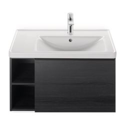 Duravit D-Neo Waschtisch 480x800x160mm, Weiß Hochglanz, Rechteckig, 1 Waschplatz R,... DURAVIT-2370800000 4063382016829 (Abb. 1)
