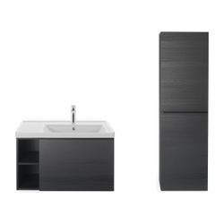 Duravit D-Neo Waschtisch 480x800x160mm, Weiß Hochglanz, Rechteckig, 1 Waschplatz R,... DURAVIT-2370800000 4063382016829 (Abb. 1)