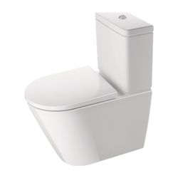 Duravit D-Neo WC-Sitz D-shaped Weiß Hochglanz, 376x43x441mm, ohne Absenkautomatik, ... DURAVIT-0021610000 4063382017178 (Abb. 1)