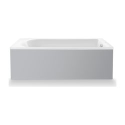 Duravit D-Neo Badewanne 485x750x1700mm, 234l, Weiß glänzend, Rechteckig, Einba... DURAVIT-700479000000000 4063382130259 (Abb. 1)