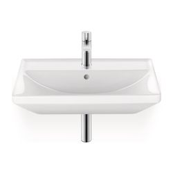 Duravit D-Neo Waschtisch 440x550x165mm wandhäng., Weiß Hochglanz, Rechteckig, 1 Was... DURAVIT-2366550000 4063382016287 (Abb. 1)