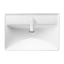 Duravit D-Neo Waschtisch 440x650x165mm wandhäng., Weiß Hochglanz, Rechteckig, 1 Was... DURAVIT-2366650000 4063382016607 (Abb. 1)