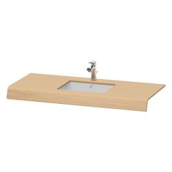 Duravit DuraStyle Konsole variabel 550x800-2000x100mm wandhäng. Natur Eiche Matt, ... DURAVIT-DS828C03030 4063382149701 (Abb. 1)