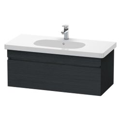 Duravit DuraStyle Waschtischunterbau wandh. 453x1000x398mm, Eiche Mattschwarz, Gri... DURAVIT-DS638501616 4063382147479 (Abb. 1)