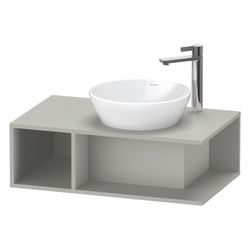 Duravit D-Neo Konsolenwaschtischunterbau wandh. 480x800x260mm, Compact, Betongrau ... DURAVIT-DE493800707 4063382165787 (Abb. 1)