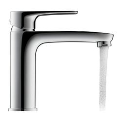 Duravit B.1 Einhebel-Waschtischmischer M, Chrom, 5l/min, Hebelgriff, Ausladung 13... DURAVIT-B11020002010 7612158494179 (Abb. 1)
