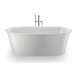 Duravit White Tulip Einhebel-Wannenmischer bodenstehend, Chrom HG, Ausl. 200mm, C... DURAVIT-WT5250000010 4063382162939 (Abb. 1)