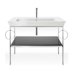 Duravit Universal Designsiphon Chrom poliert, Messing, waagerecht, geeignet für Was... DURAVIT-0050361000 4021534170133 (Abb. 1)