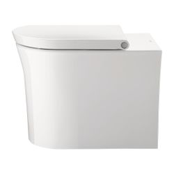 Duravit White Tulip Stand WC 580x370x420mm, Weiß Hochglanz, HygieneGlaze, Back to w... DURAVIT-2001092000 4063382012555 (Abb. 1)