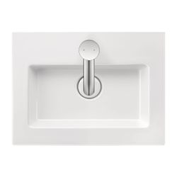 Duravit White Tulip Handwaschbecken 330x450x135mm, Weiß Hochglanz, WonderGliss, Re... DURAVIT-07374500411 4063382002211 (Abb. 1)