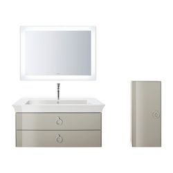 Duravit White Tulip Waschtisch 490x1055x155mm WonderGliss Weiß Hochglanz, Rechteck... DURAVIT-23631000001 4053424980034 (Abb. 1)