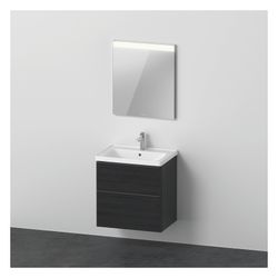 Duravit D-Neo Möbelwaschtisch, Waschtischunterbau, Spiegel 480x650x2000mm, 1 Auszu... DURAVIT-DE011201616 4063382162861 (Abb. 1)