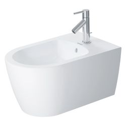 Duravit ME by Starck Wandbidet 570x370x295mm, Weiß Seidenmatt, 1 HL, HLB, Überlauf,... DURAVIT-2288153200 4053424892641 (Abb. 1)