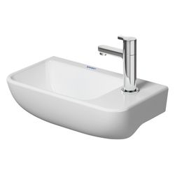 Duravit ME by Starck Handwaschbecken 220x400x135mm, Weiß Hochglanz, Rechteckig, 1 W... DURAVIT-0717400000 4053424514901 (Abb. 1)