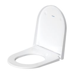 Duravit D-Neo WC-Sitz D-shaped Weiß Hochglanz, 376x43x441mm, ohne Absenkautomatik, ... DURAVIT-0021610000 4063382017178 (Abb. 1)