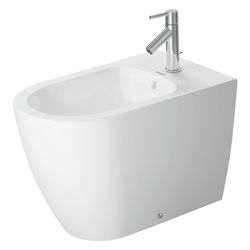 Duravit ME by Starck Stand Bidet 600x370x400mm, Weiß Seidenmatt, 1 HL, mit Überlauf... DURAVIT-2289103200 4053424892665 (Abb. 1)