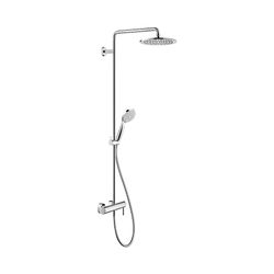 Duravit C.1 Duschsystem, Einhebel-Brausemischer, Chrom HG, Höhe 1200mm, Brausesch... DURAVIT-C14280007010 4053424455273 (Abb. 1)