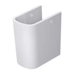 Duravit No.1 Halbsäule aus Keramik 280x175x290mm, Weiß Hochglanz, wandhängend... DURAVIT-0858450000 4063382182579 (Abb. 1)