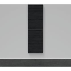 Duravit D-Neo Halbhochschrank Dekor 240x400x1320mm Rechts, Eiche Mattschwarz, 1 Tü... DURAVIT-DE011801616 4063382163479 (Abb. 1)