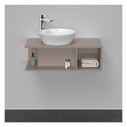 Duravit D-Neo Konsolenwaschtischunterbau wandhäng. 480x800x260mm Compact Basalt Ma... DURAVIT-DE491804343 4063382110138 (Abb. 1)