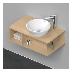 Duravit D-Neo Konsolenwaschtischunterbau wandh. 480x800x260mm, Compact, Natur Eich... DURAVIT-DE493803030 4063382165824 (Abb. 1)