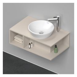 Duravit D-Neo Konsolenwaschtischunterbau wandh. 480x800x260mm, Compact, Taupe Matt... DURAVIT-DE493809191 4063382165886 (Abb. 1)