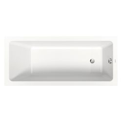 Duravit No.1 Badewanne 420x700x1600mm, 110l, Weiß glänzend, Rechteckig, Einbau... DURAVIT-700488000000000 4063382185372 (Abb. 1)
