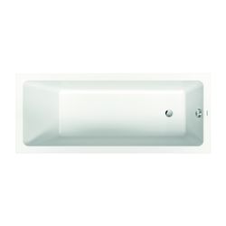 Duravit No.1 Badewanne 420x700x1700mm, 125l, Weiß glänzend, Rechteckig, Einbau... DURAVIT-700489000000000 4063382185389 (Abb. 1)