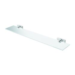 Duravit Karree Glasablagen aus Glas 110x600x6mm, Chrom glänzend... DURAVIT-0099501000 4021534901195 (Abb. 1)
